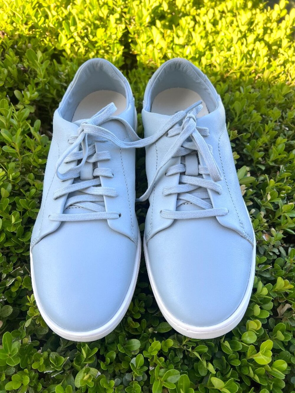 NWOT Olukai Pehuea li 'Ili - Womens - Leather - Blue Pearl - Size 9